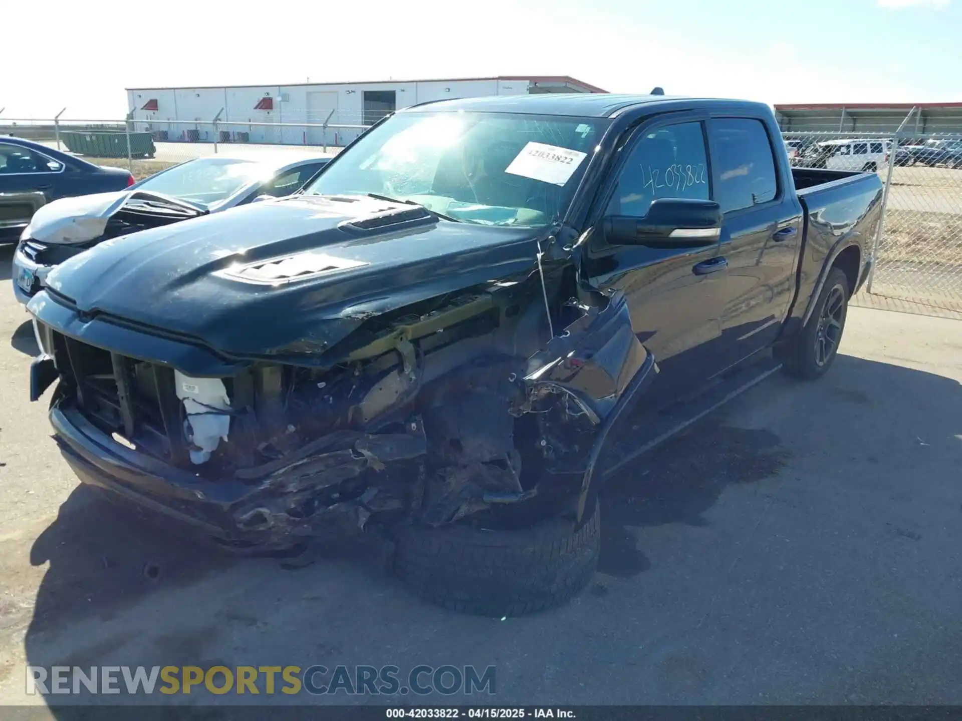 2 Photograph of a damaged car 1C6SRFJT0LN101435 RAM 1500 2020