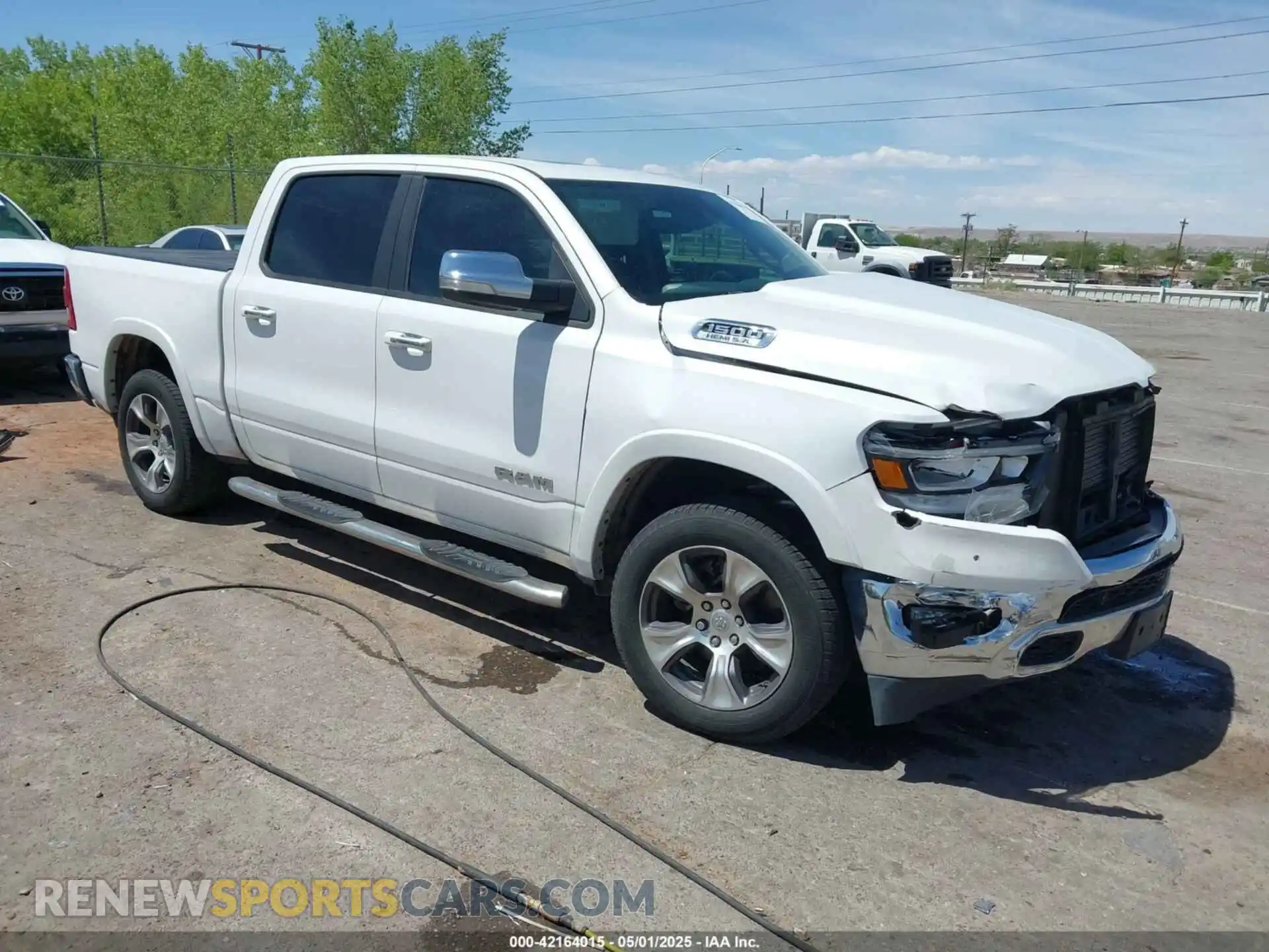 1 Photograph of a damaged car 1C6SRFJT1LN377445 RAM 1500 2020