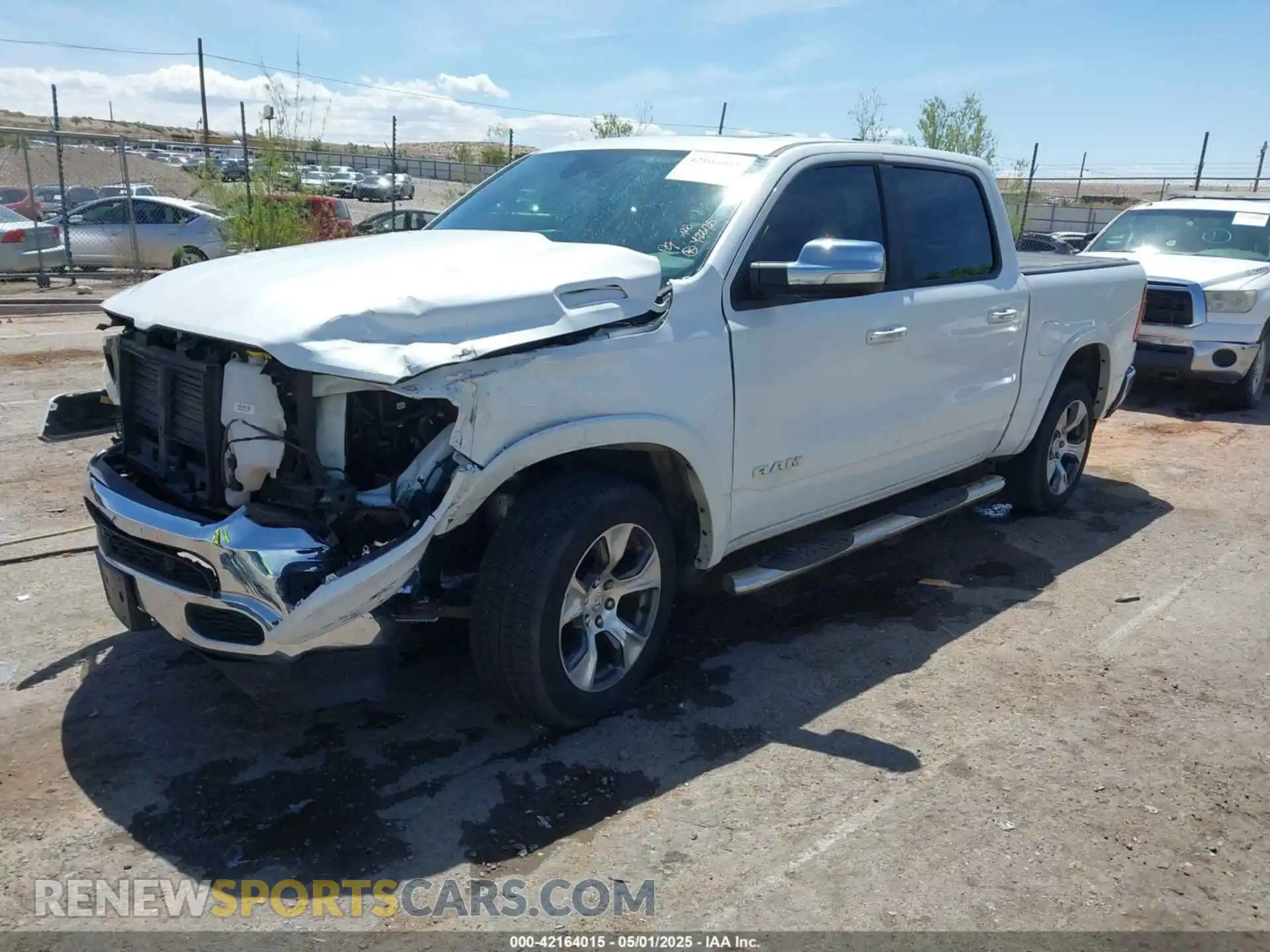 2 Photograph of a damaged car 1C6SRFJT1LN377445 RAM 1500 2020