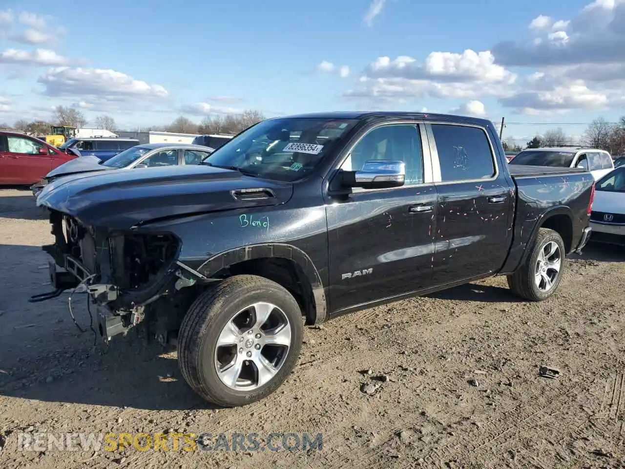 1 Фотография поврежденного автомобиля 1C6SRFJT2LN155013 RAM 1500 2020