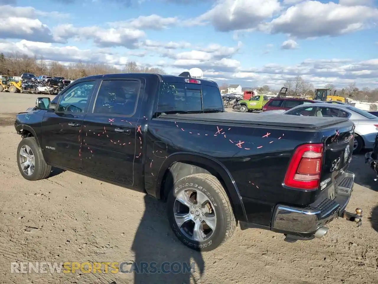 2 Фотография поврежденного автомобиля 1C6SRFJT2LN155013 RAM 1500 2020