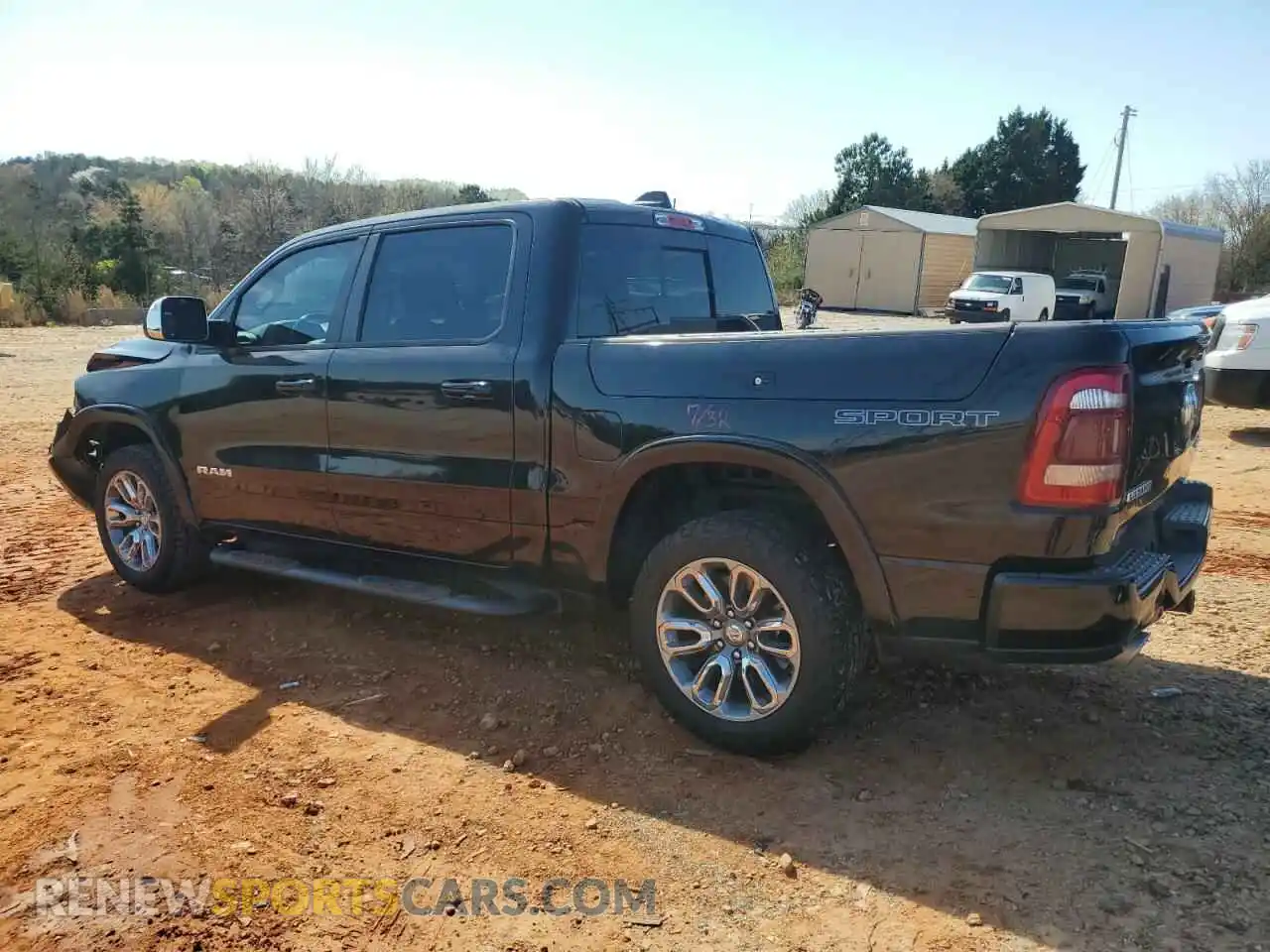 2 Photograph of a damaged car 1C6SRFJT2LN325273 RAM 1500 2020