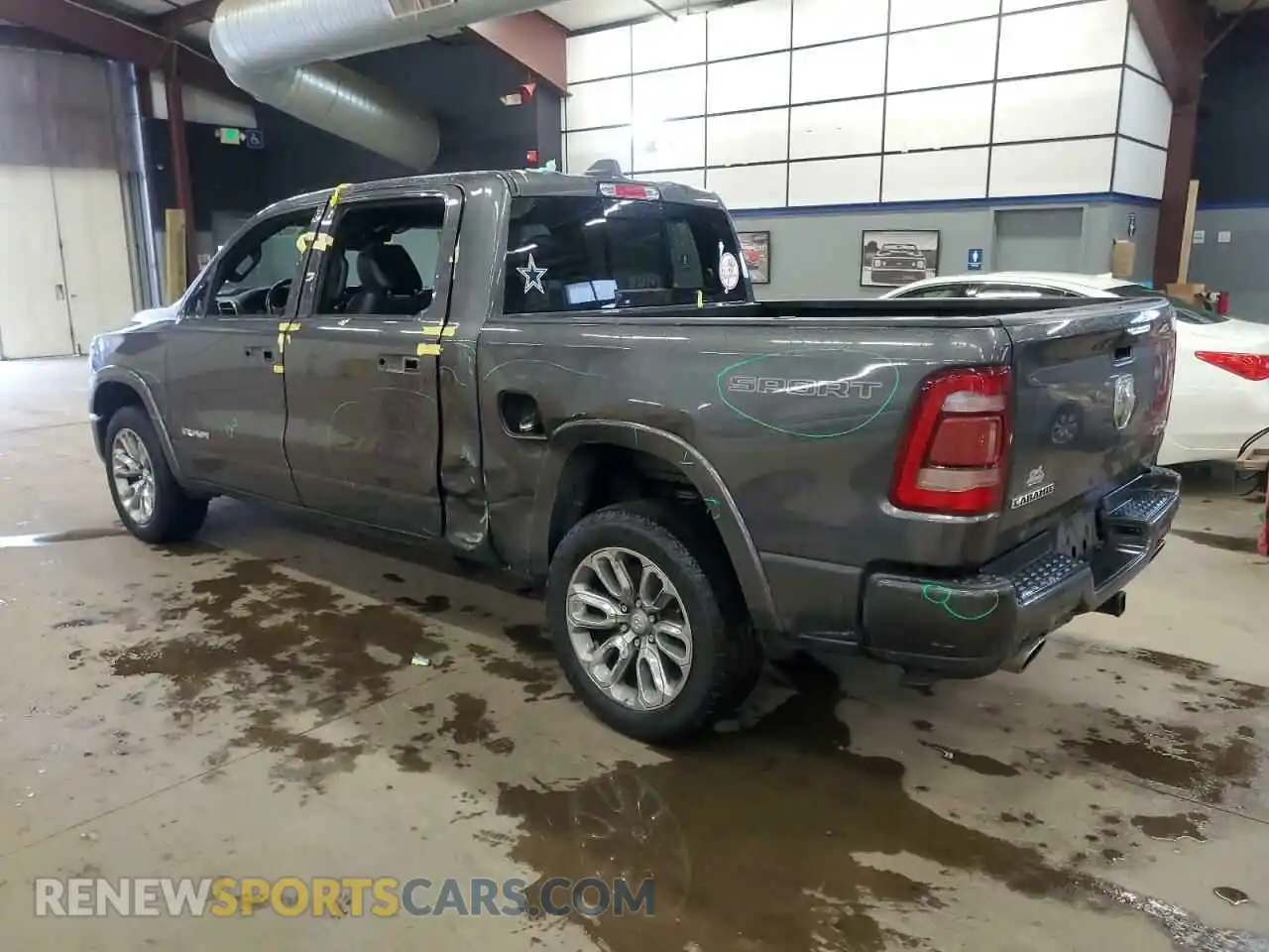 2 Photograph of a damaged car 1C6SRFJT4LN324870 RAM 1500 2020