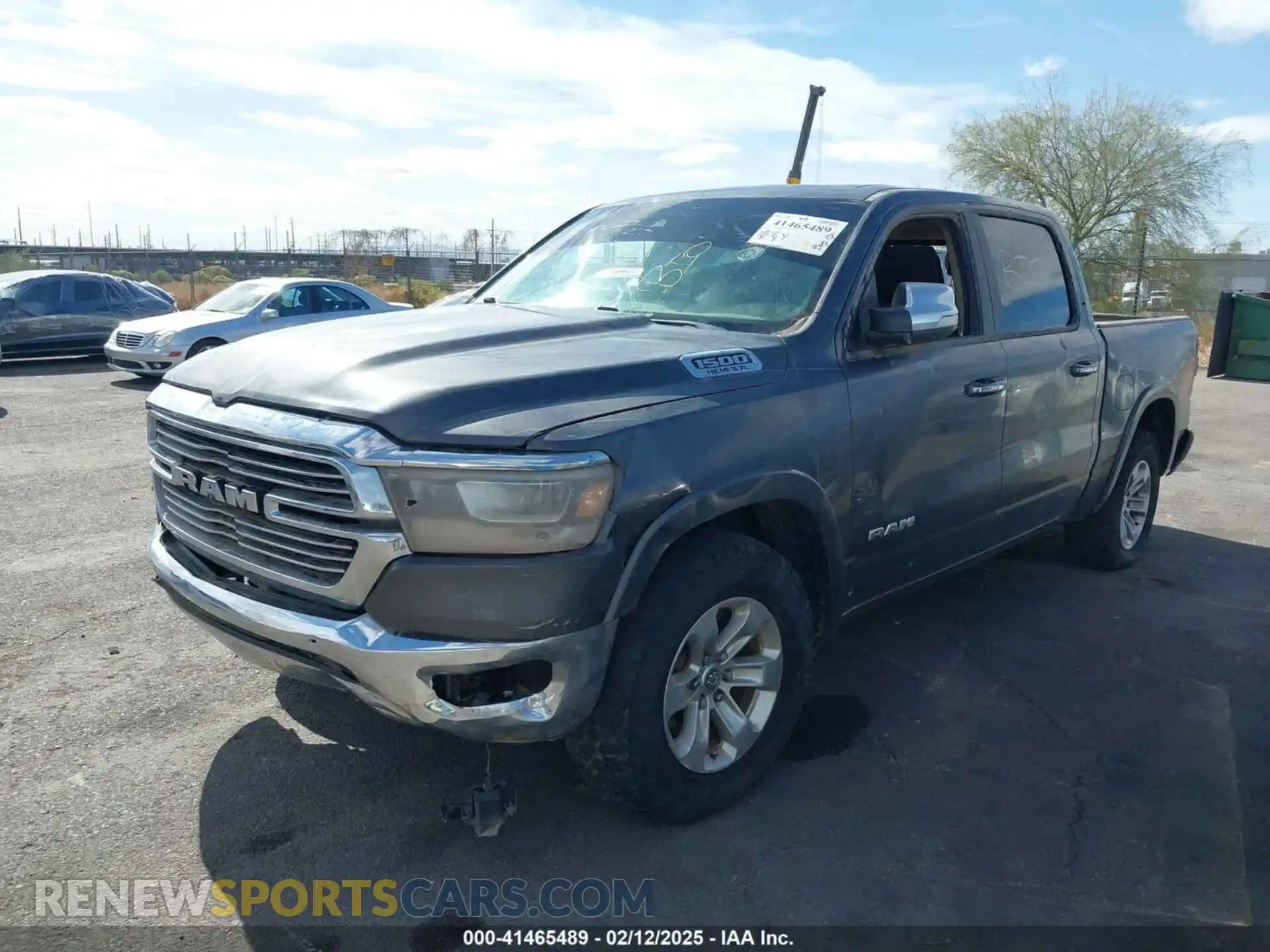 2 Photograph of a damaged car 1C6SRFJT5LN265554 RAM 1500 2020