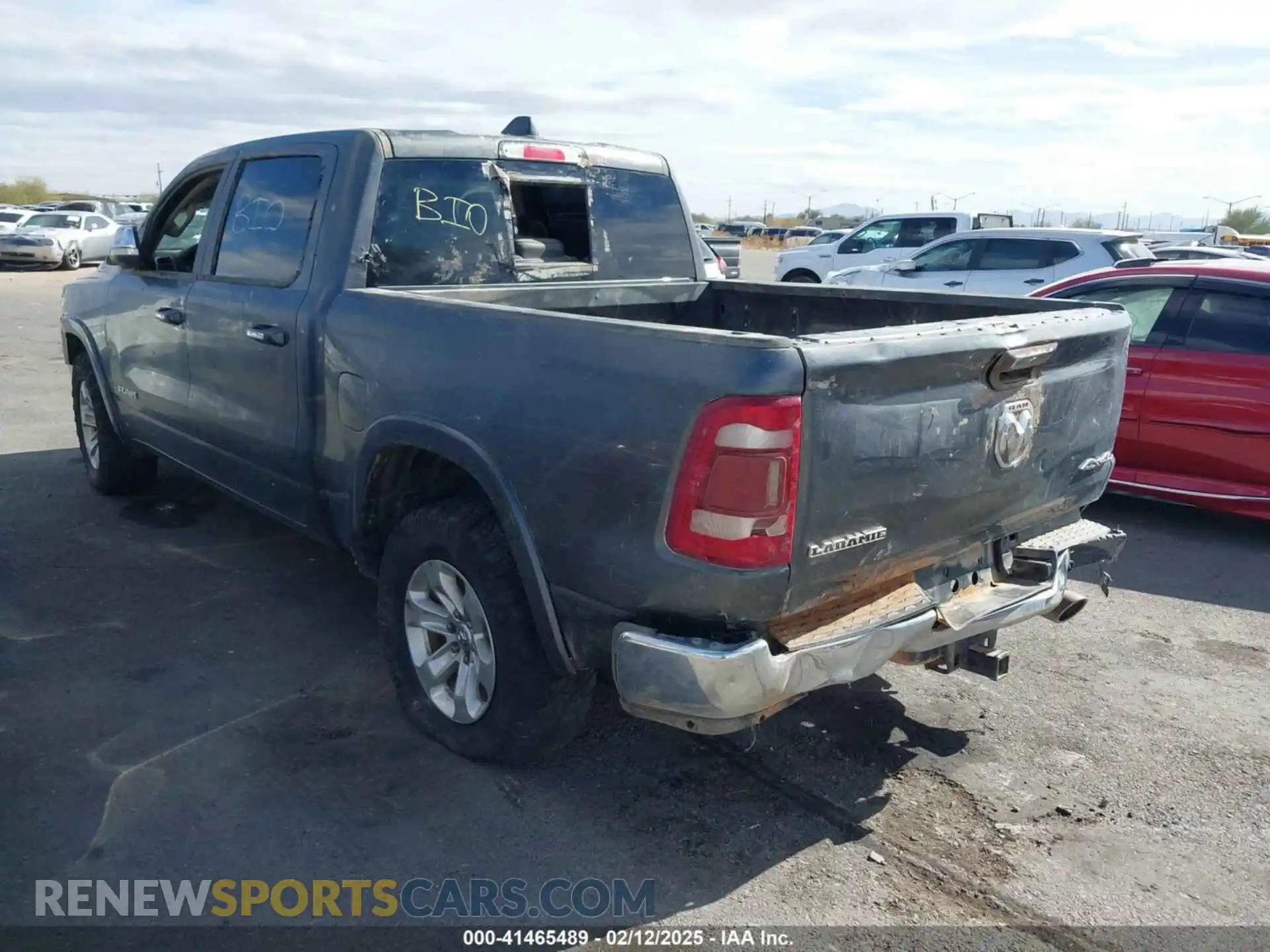 3 Photograph of a damaged car 1C6SRFJT5LN265554 RAM 1500 2020