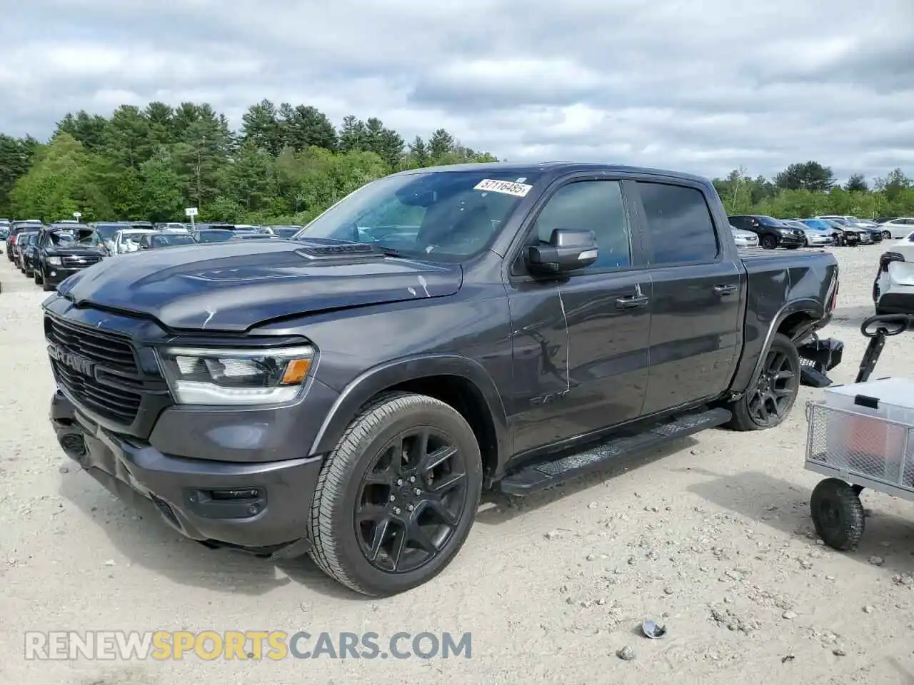 1 Photograph of a damaged car 1C6SRFJT7LN319596 RAM 1500 2020