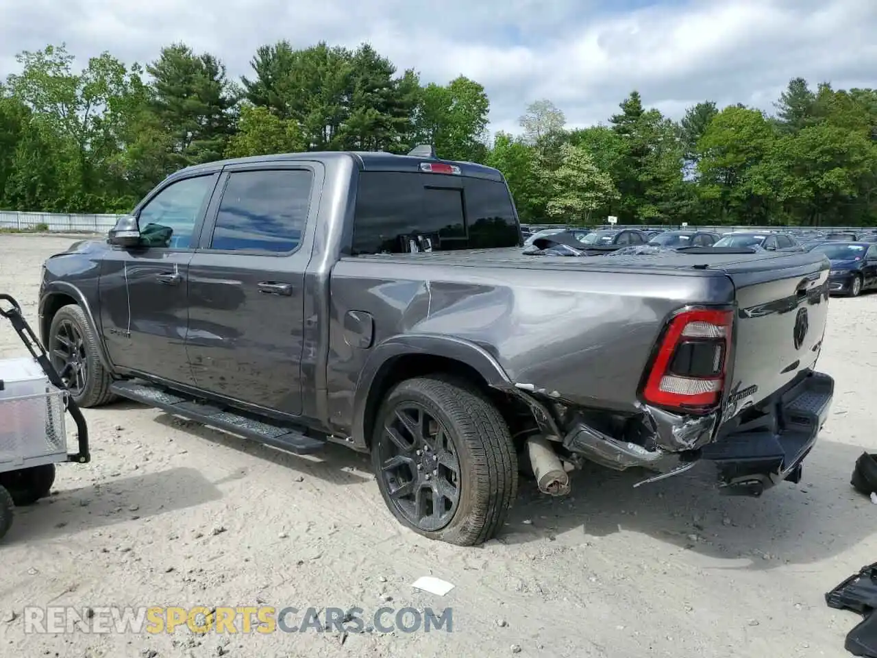 2 Photograph of a damaged car 1C6SRFJT7LN319596 RAM 1500 2020