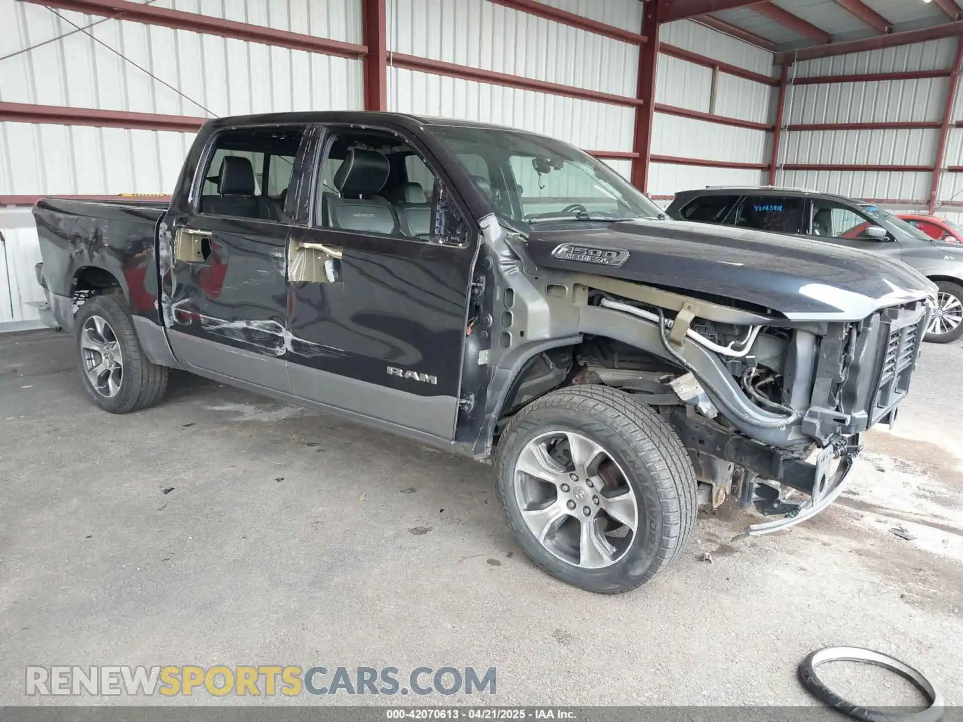 1 Photograph of a damaged car 1C6SRFJT7LN416460 RAM 1500 2020