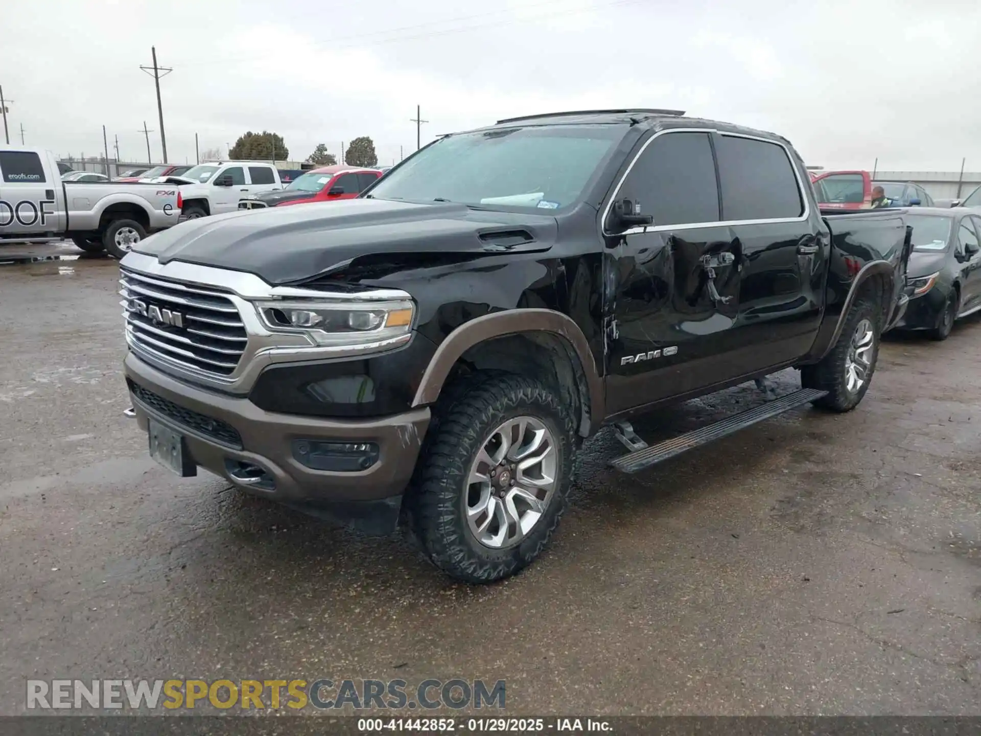 2 Photograph of a damaged car 1C6SRFKT1LN136841 RAM 1500 2020