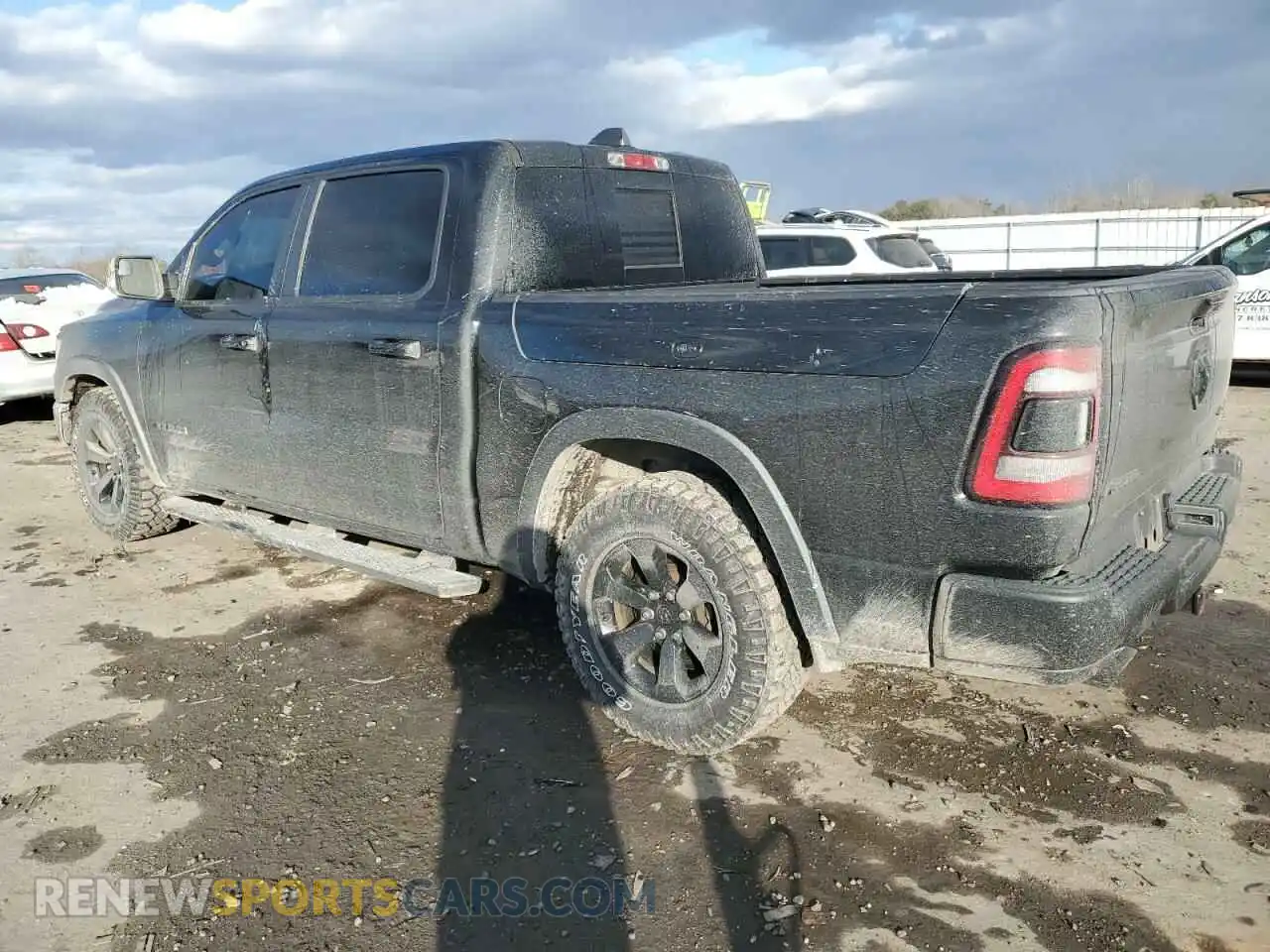 2 Photograph of a damaged car 1C6SRFLM6LN306991 RAM 1500 2020