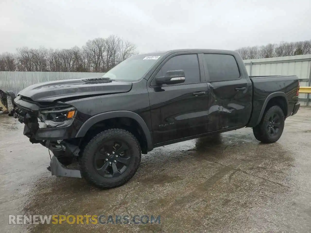 1 Photograph of a damaged car 1C6SRFLT0LN356986 RAM 1500 2020