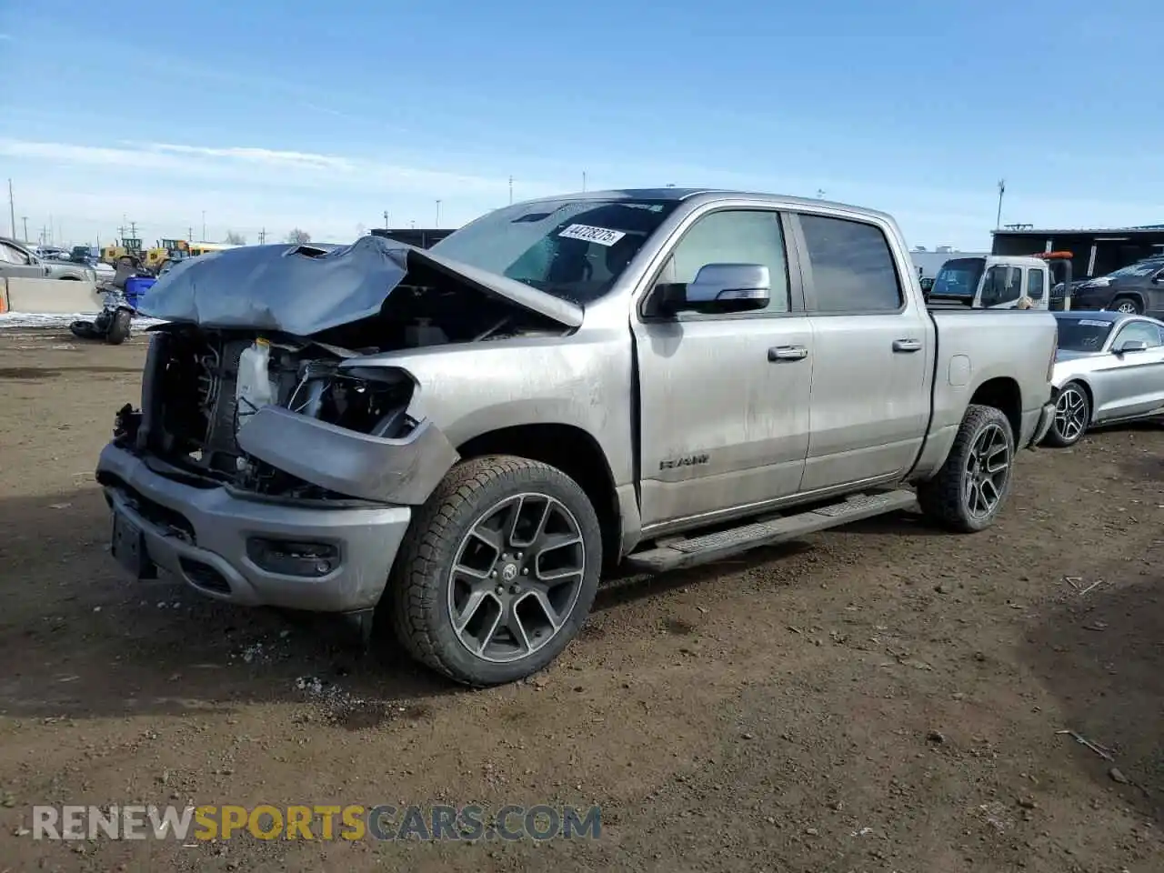 1 Photograph of a damaged car 1C6SRFLT5LN161126 RAM 1500 2020