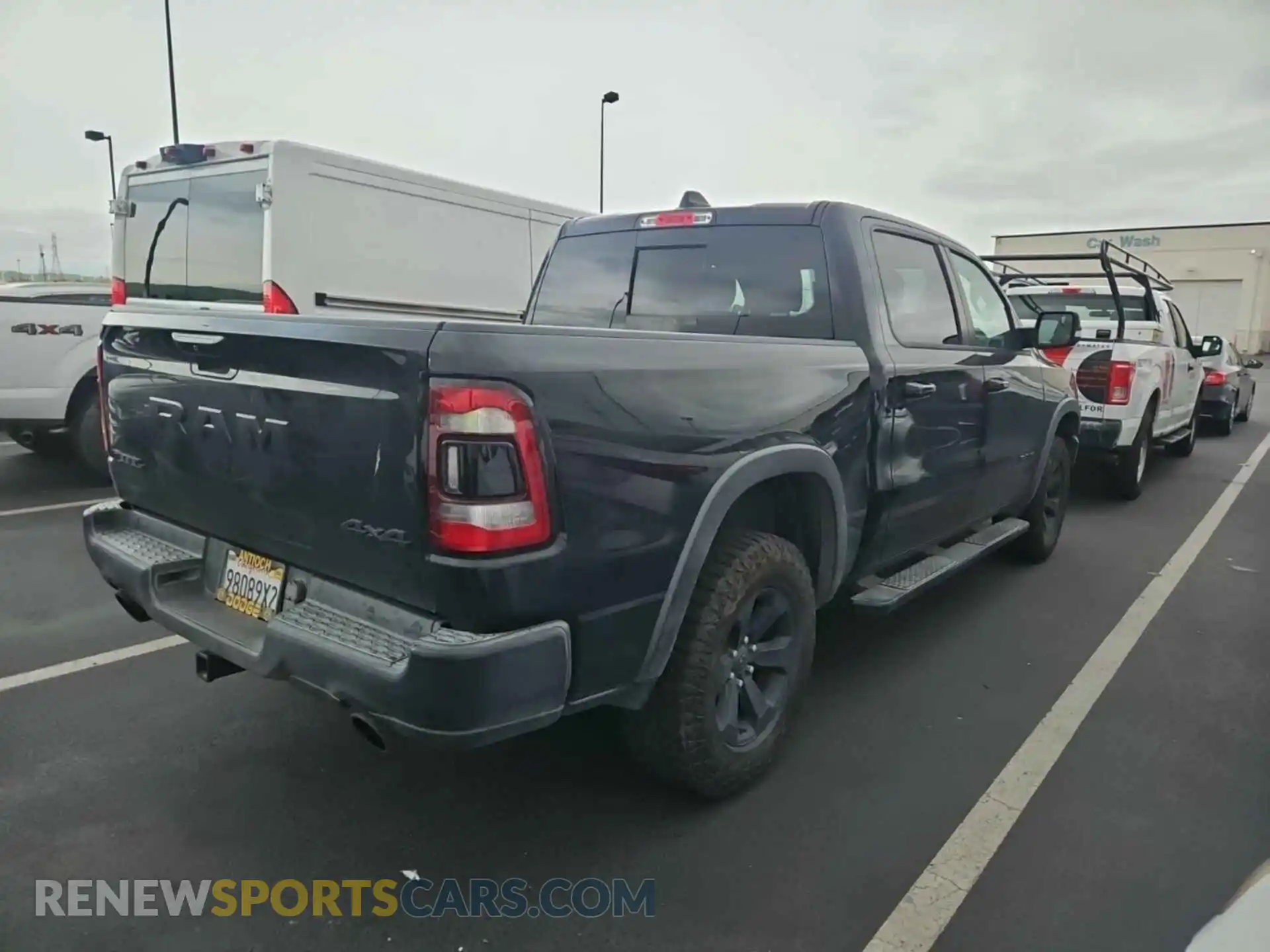 2 Photograph of a damaged car 1C6SRFLT6LN217333 RAM 1500 2020