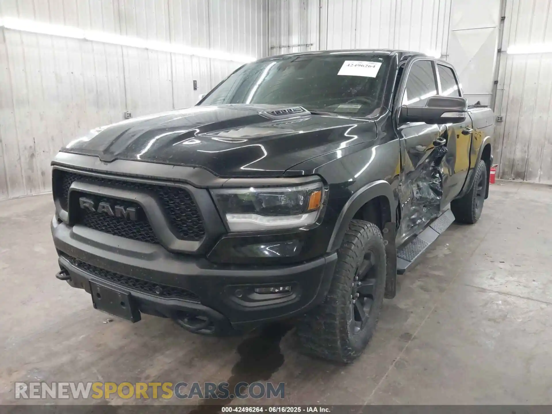 2 Photograph of a damaged car 1C6SRFLT7LN187484 RAM 1500 2020