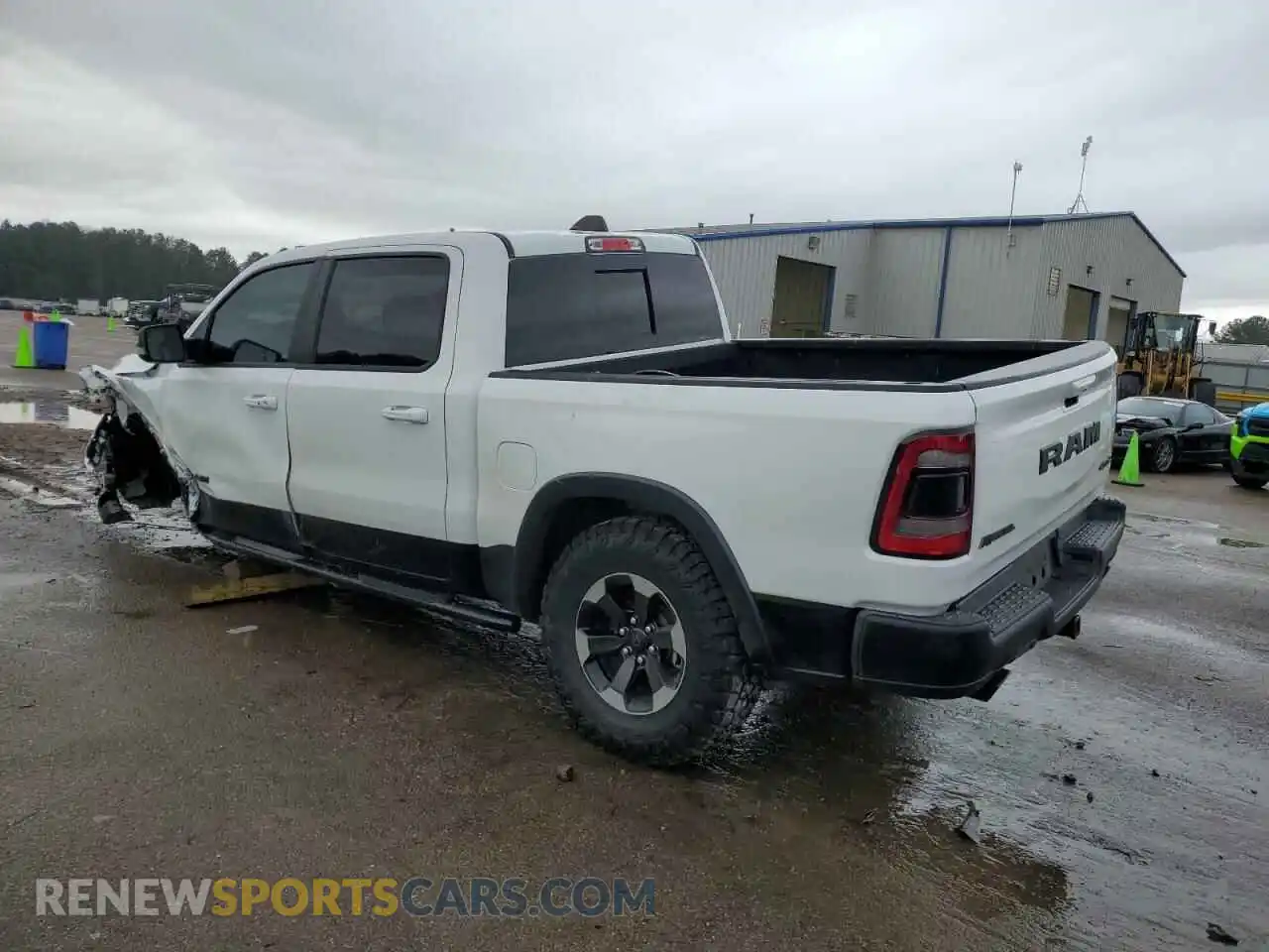 2 Photograph of a damaged car 1C6SRFLTXLN234362 RAM 1500 2020