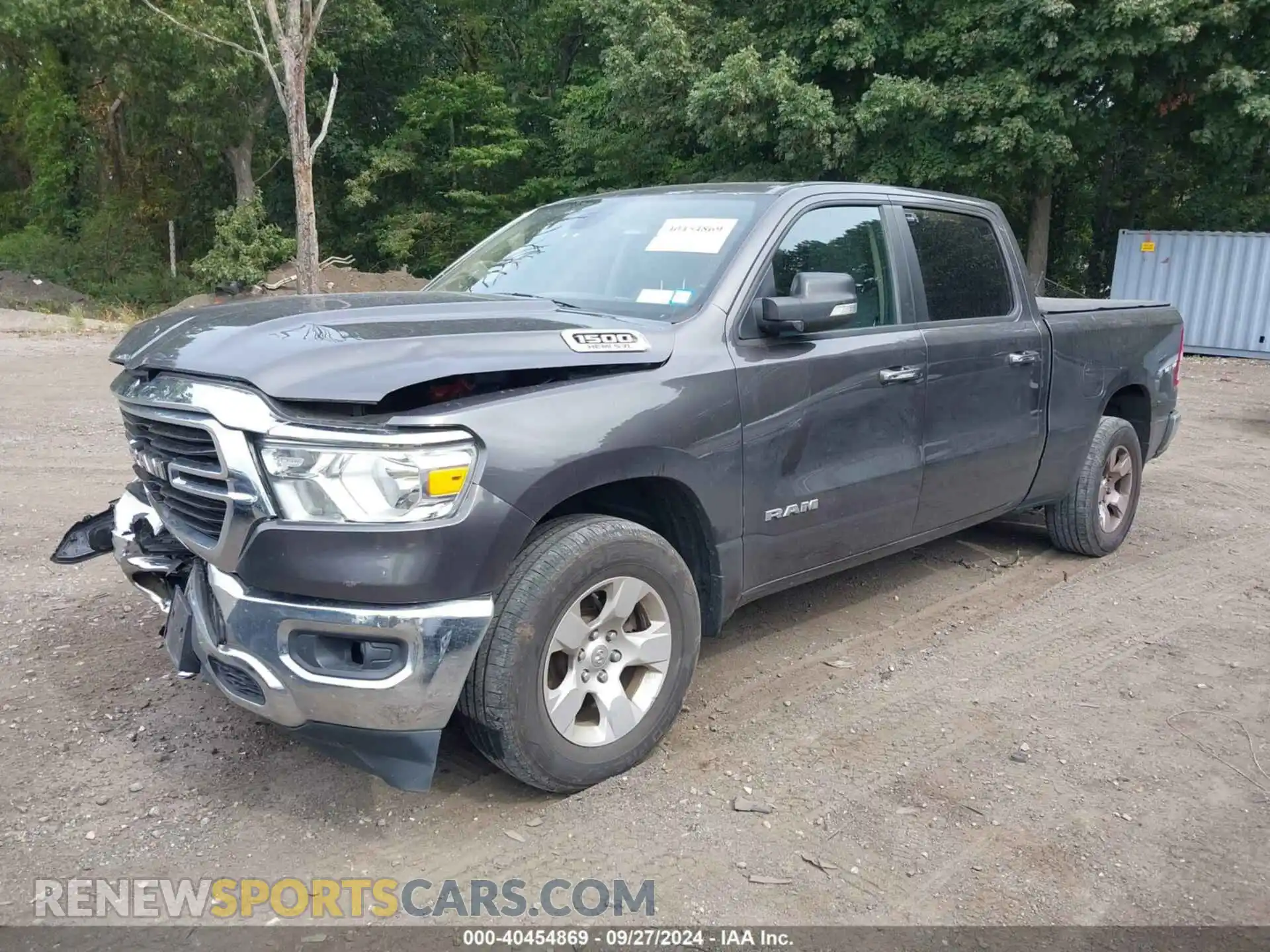 2 Photograph of a damaged car 1C6SRFMT3LN143125 RAM 1500 2020