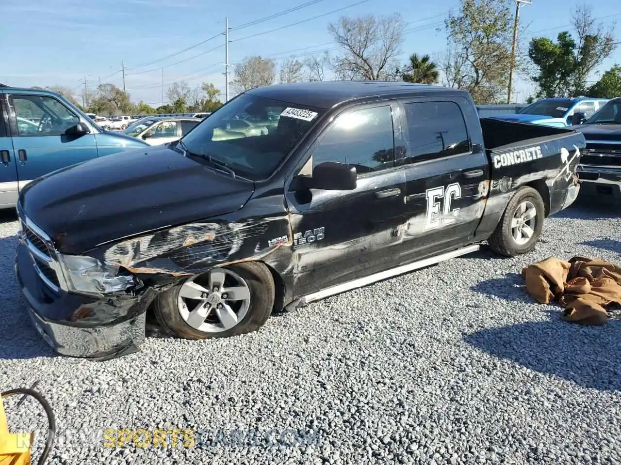 1 Photograph of a damaged car 3C6RR6KT2LG130246 RAM 1500 2020