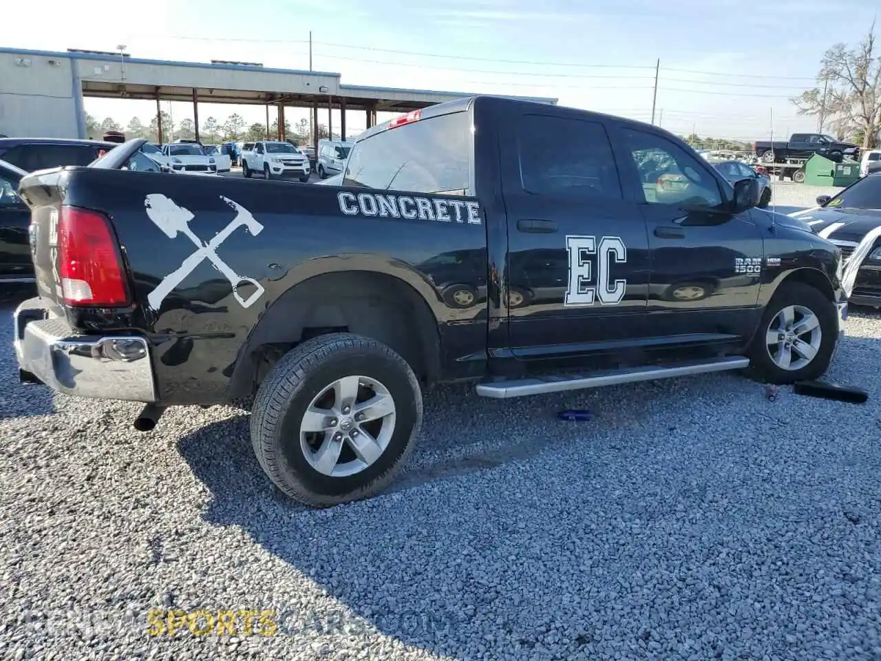 3 Photograph of a damaged car 3C6RR6KT2LG130246 RAM 1500 2020