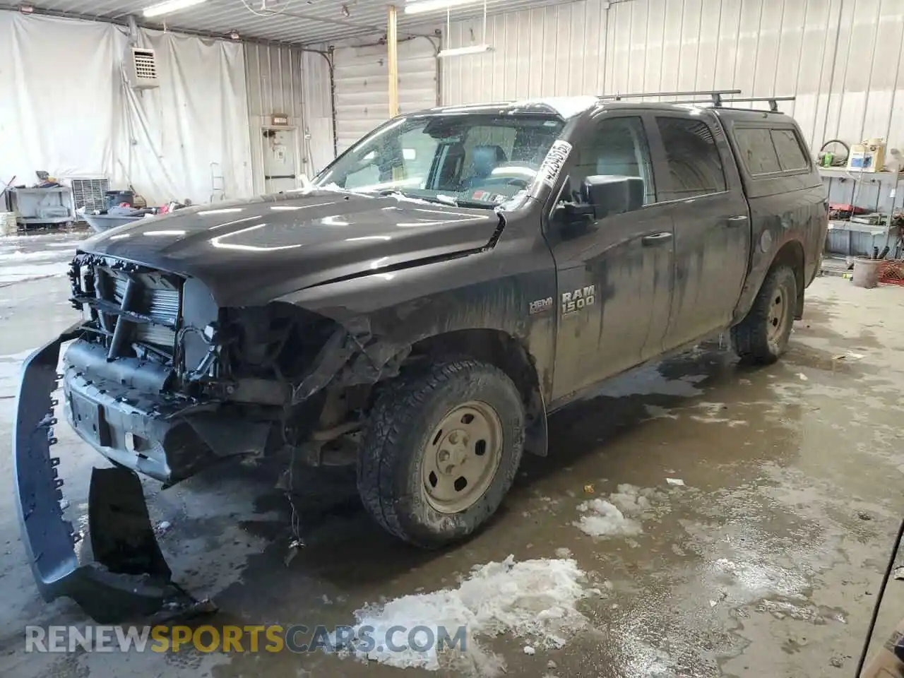 1 Photograph of a damaged car 3C6RR7KT3LG130696 RAM 1500 2020