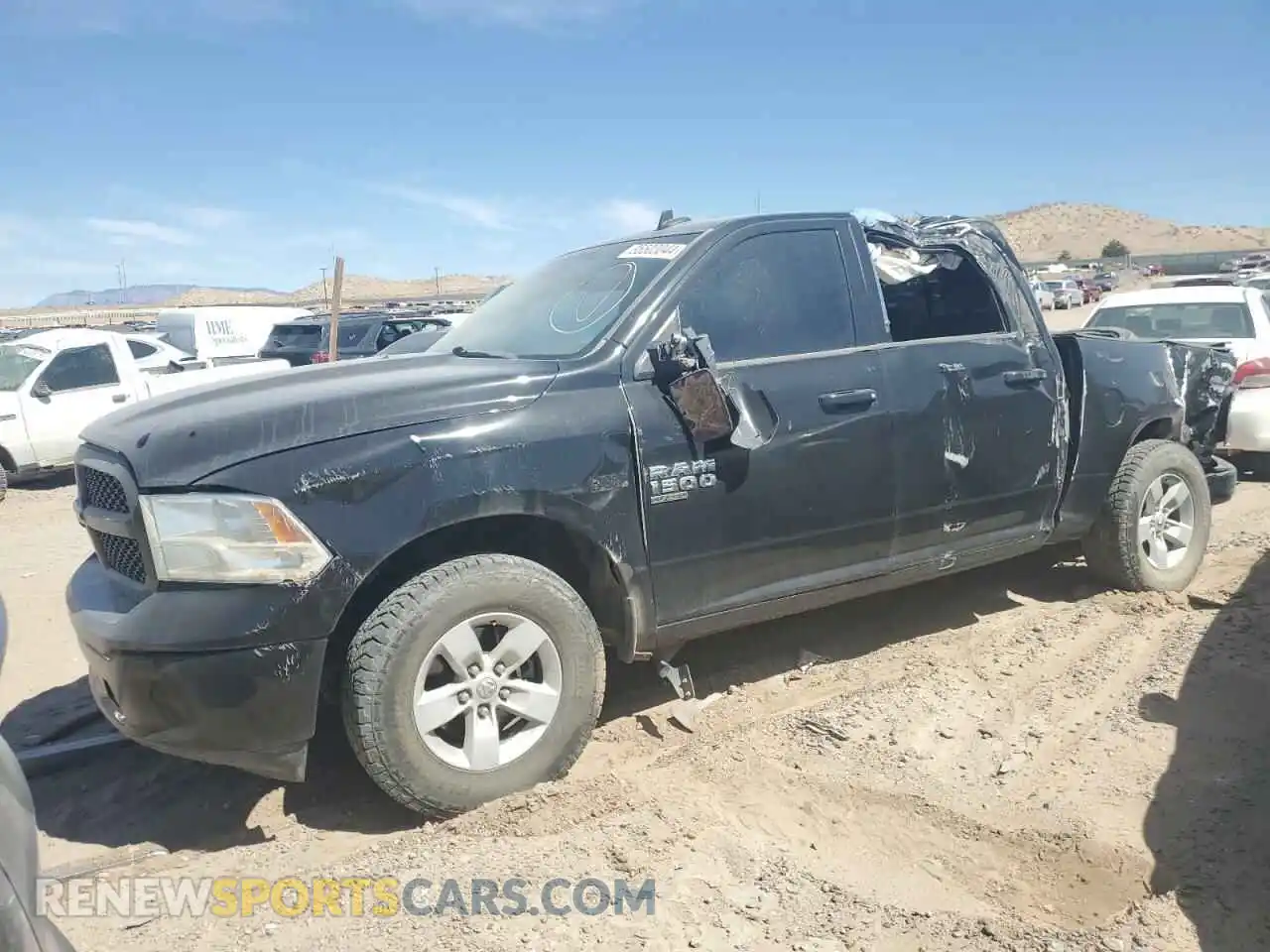 1 Photograph of a damaged car 3C6RR7LT7LG156720 RAM 1500 2020