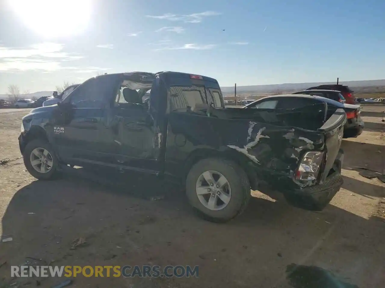 2 Photograph of a damaged car 3C6RR7LT7LG156720 RAM 1500 2020