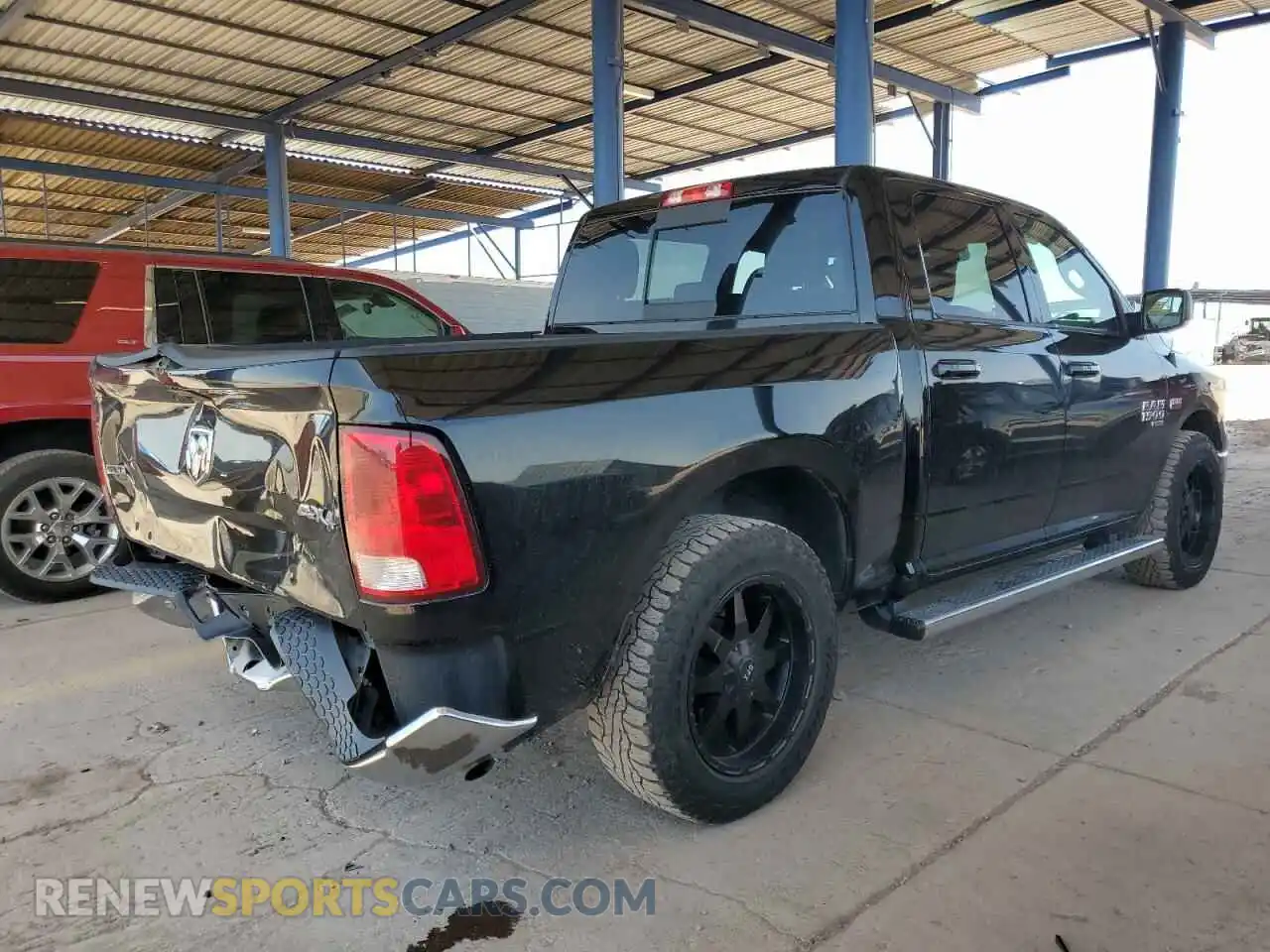 3 Photograph of a damaged car 3C6RR7LT8LG160873 RAM 1500 2020