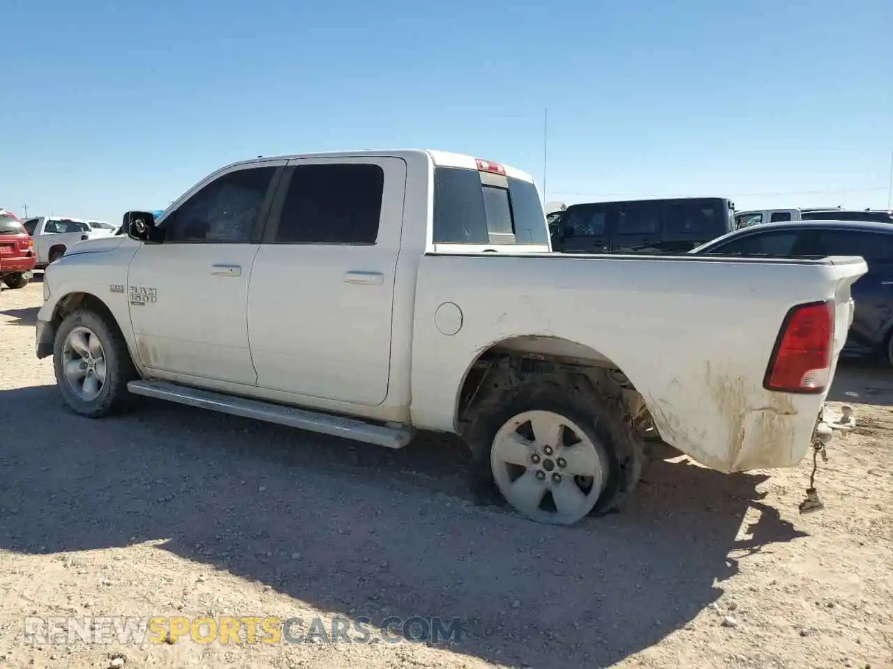2 Photograph of a damaged car 3C6RR7LTXLG182762 RAM 1500 2020