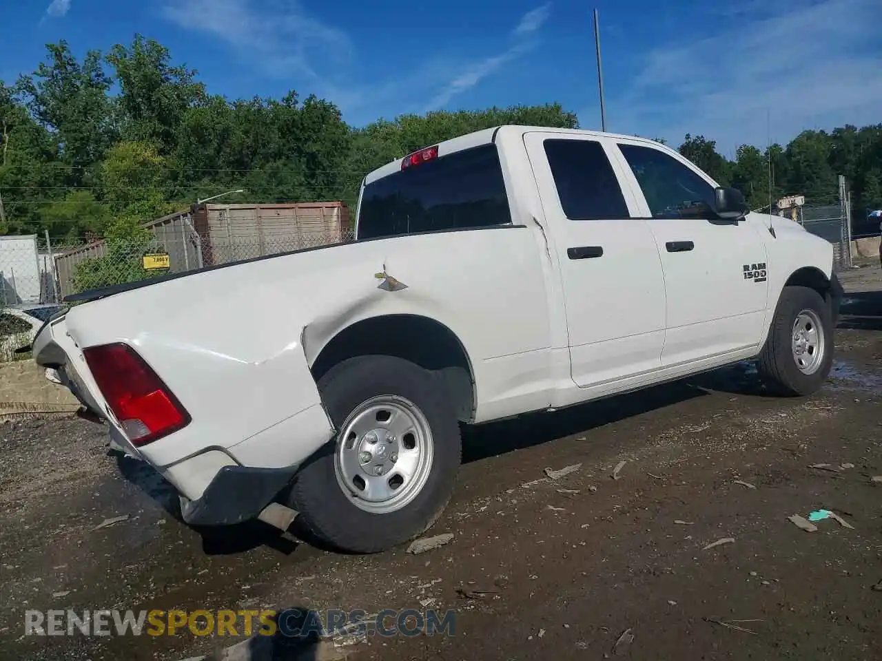 3 Фотография поврежденного автомобиля 1C6RR6FG1MS550863 RAM 1500 2021