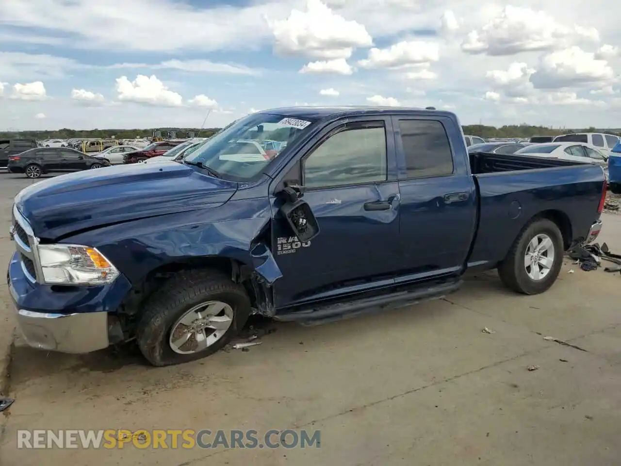 1 Photograph of a damaged car 1C6RR6FG3MS526905 RAM 1500 2021