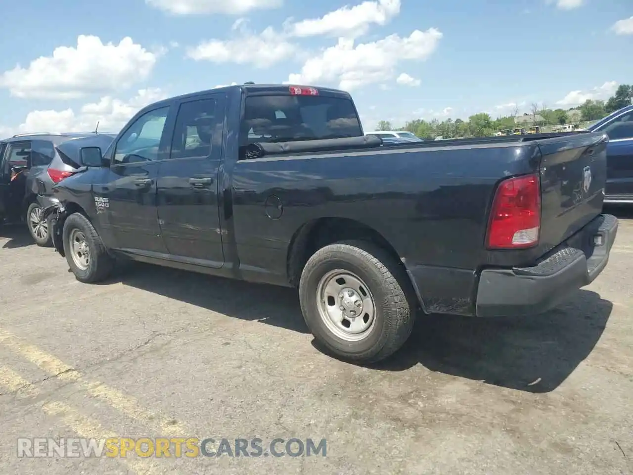 2 Photograph of a damaged car 1C6RR6FG6MS500296 RAM 1500 2021