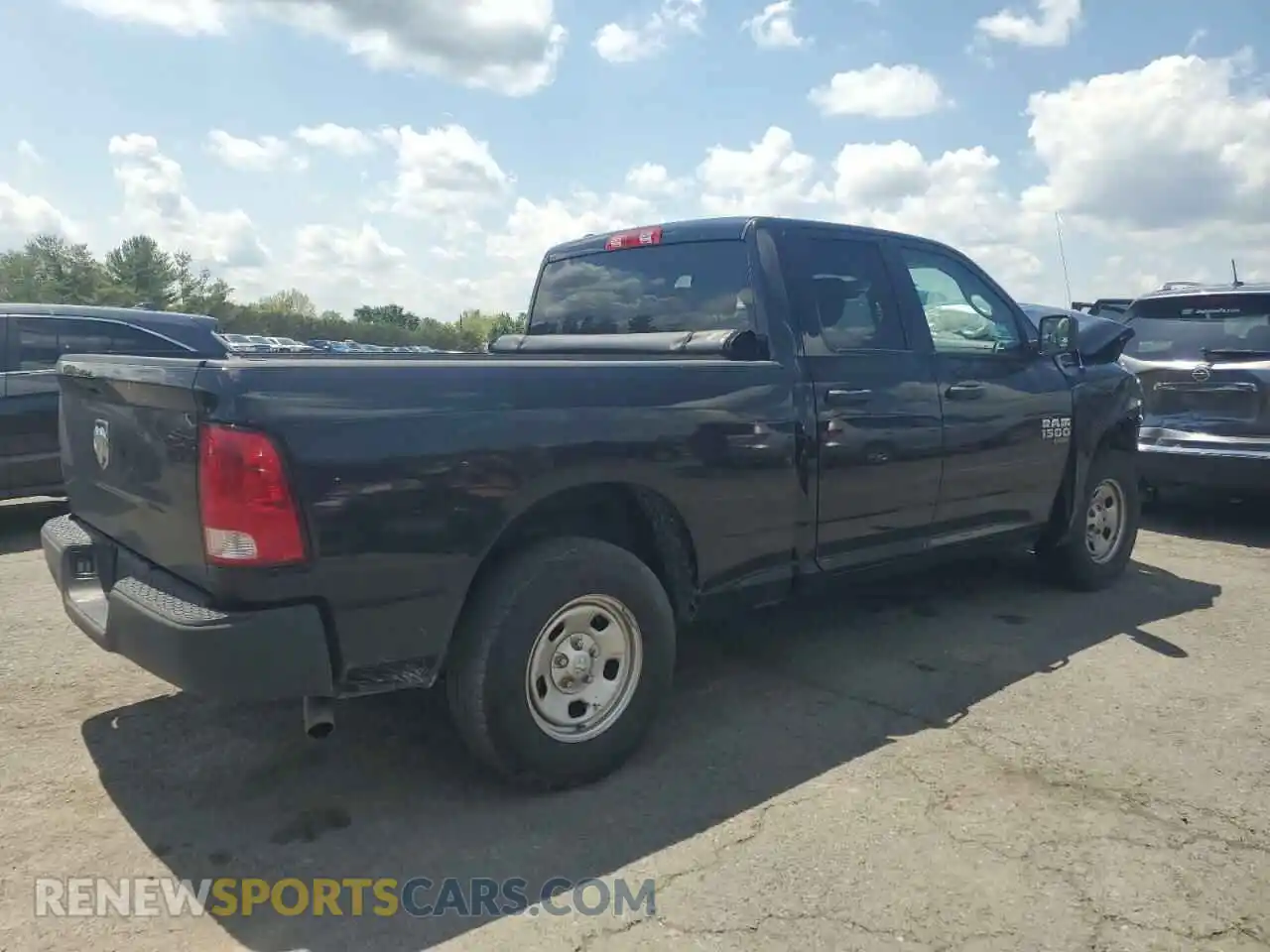 3 Photograph of a damaged car 1C6RR6FG6MS500296 RAM 1500 2021