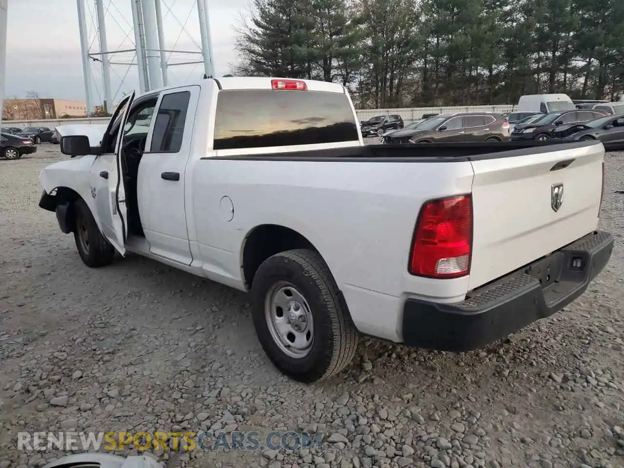 2 Photograph of a damaged car 1C6RR6FG6MS550650 RAM 1500 2021