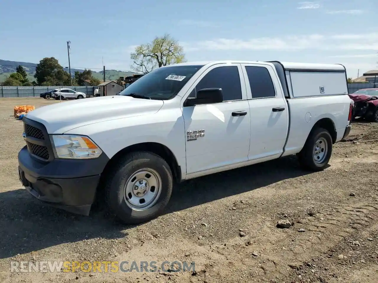 1 Photograph of a damaged car 1C6RR6FG9MS512815 RAM 1500 2021