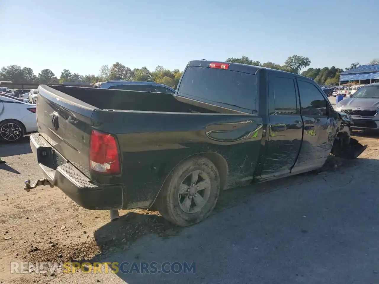 3 Photograph of a damaged car 1C6RR6FG9MS578460 RAM 1500 2021