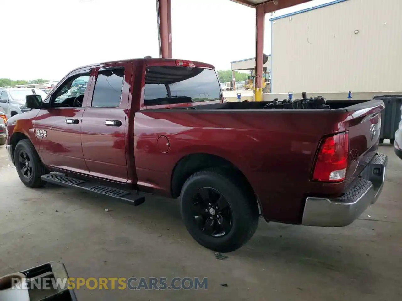 2 Photograph of a damaged car 1C6RR6FT1MS521053 RAM 1500 2021