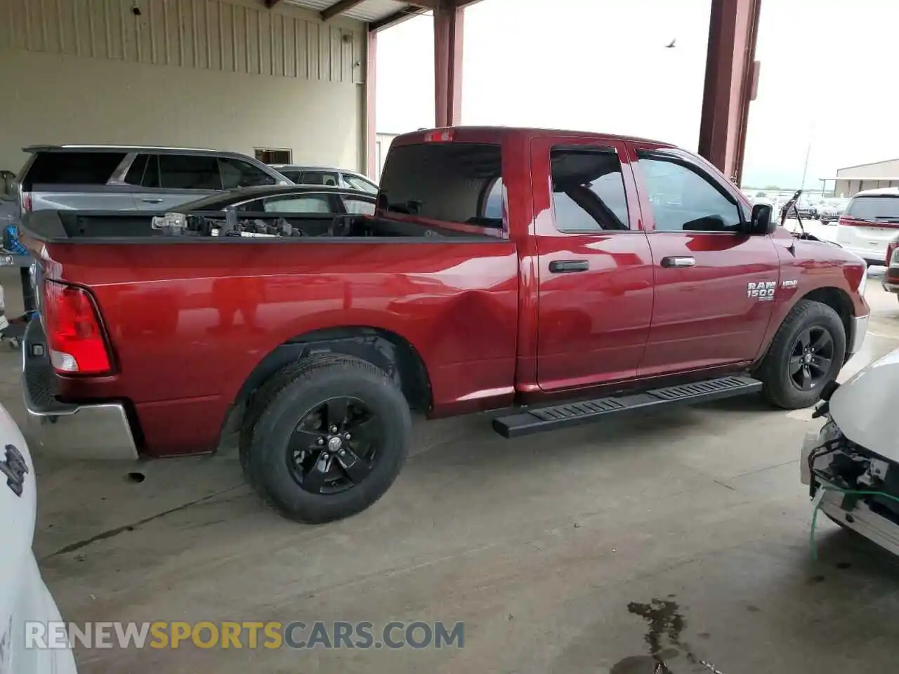 3 Photograph of a damaged car 1C6RR6FT1MS521053 RAM 1500 2021