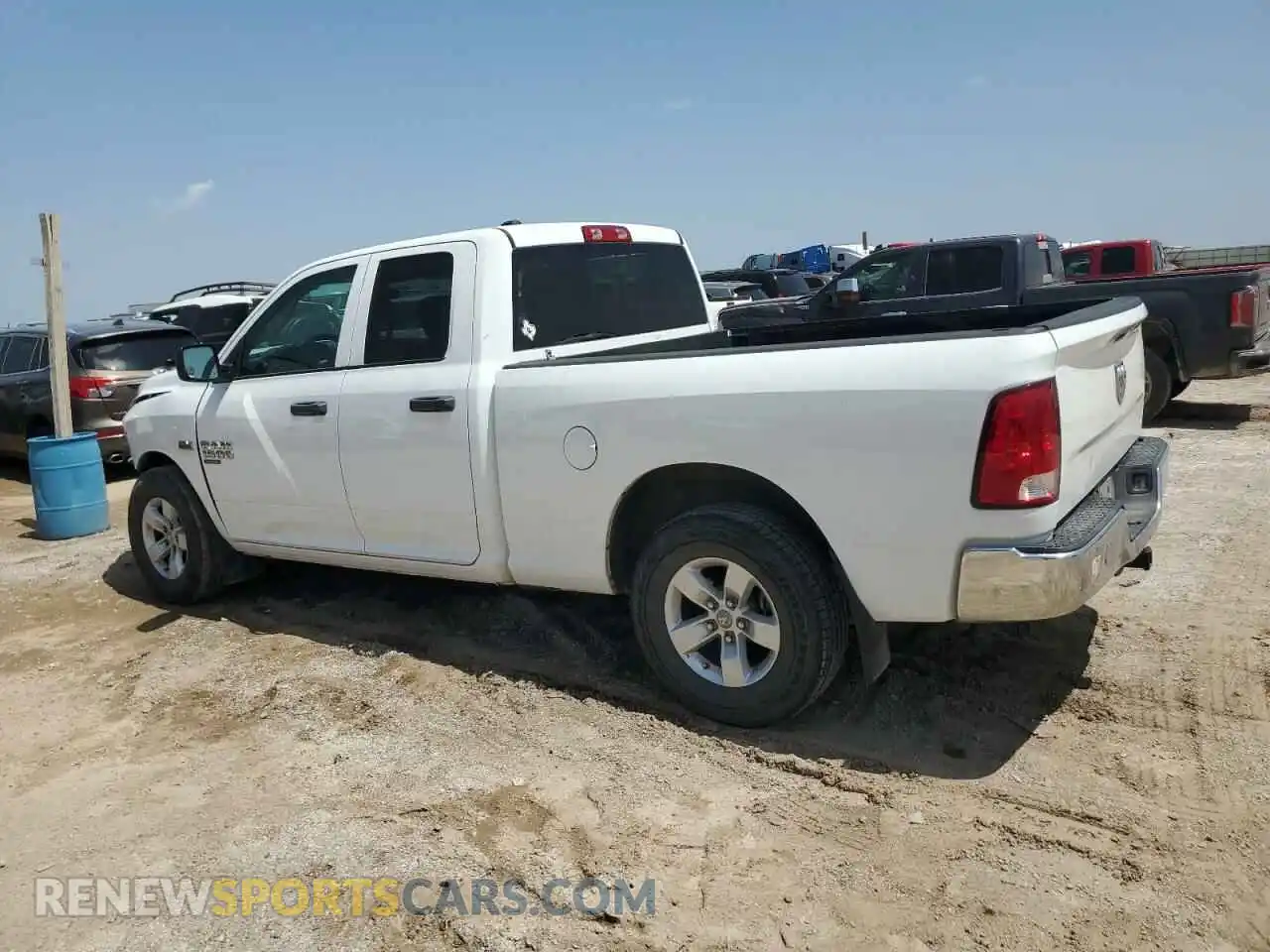 2 Photograph of a damaged car 1C6RR6FT4MS500570 RAM 1500 2021
