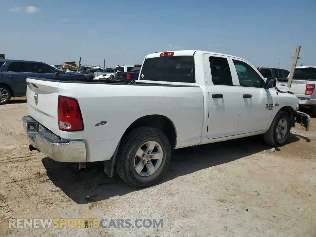 3 Photograph of a damaged car 1C6RR6FT4MS500570 RAM 1500 2021