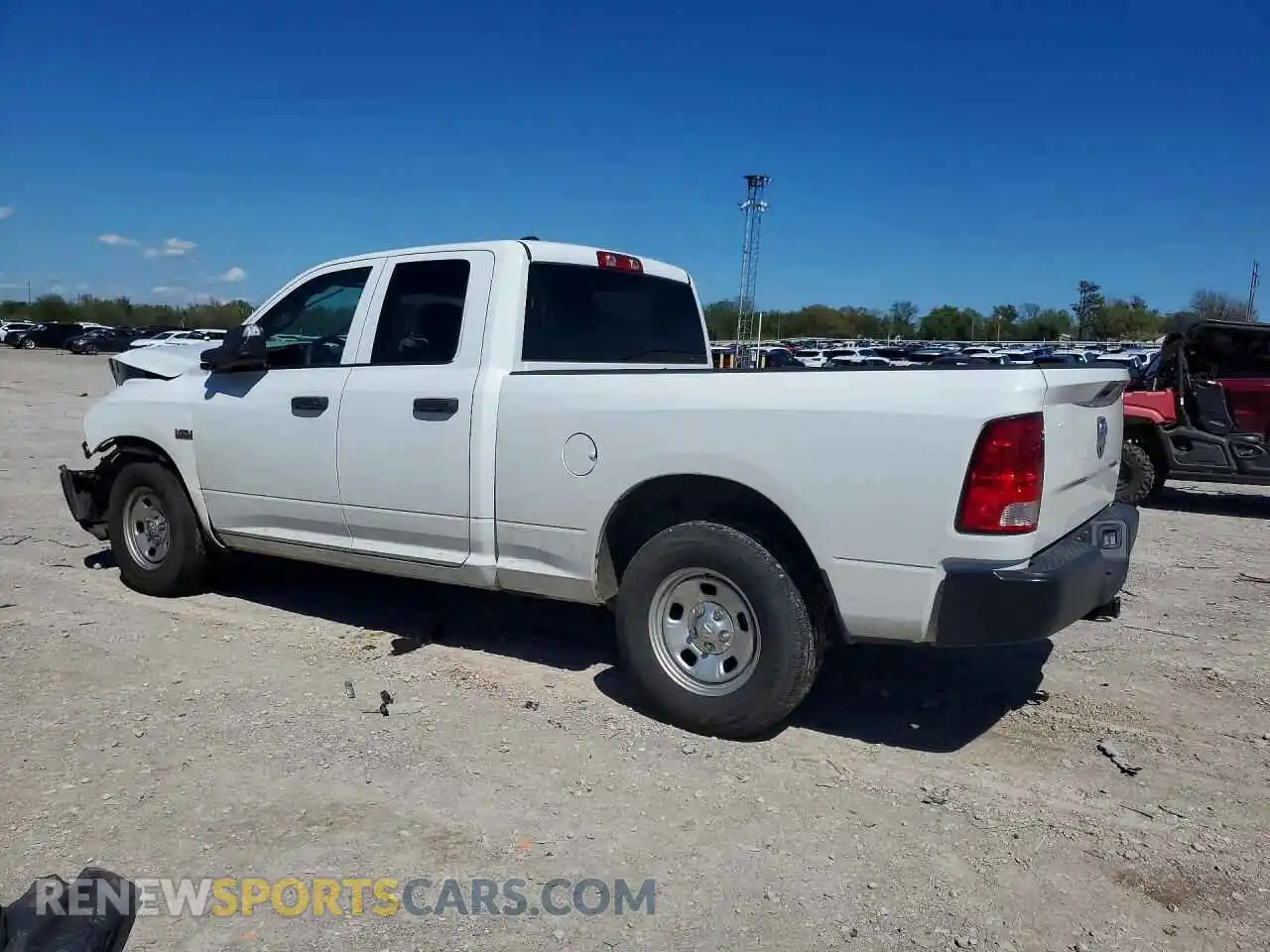 2 Photograph of a damaged car 1C6RR6FT8MS581265 RAM 1500 2021