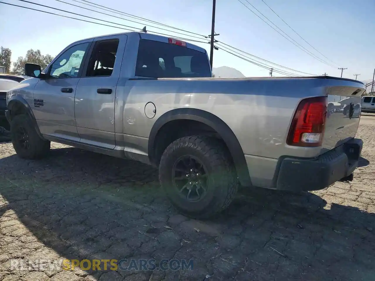 2 Photograph of a damaged car 1C6RR6GG1MS594098 RAM 1500 2021