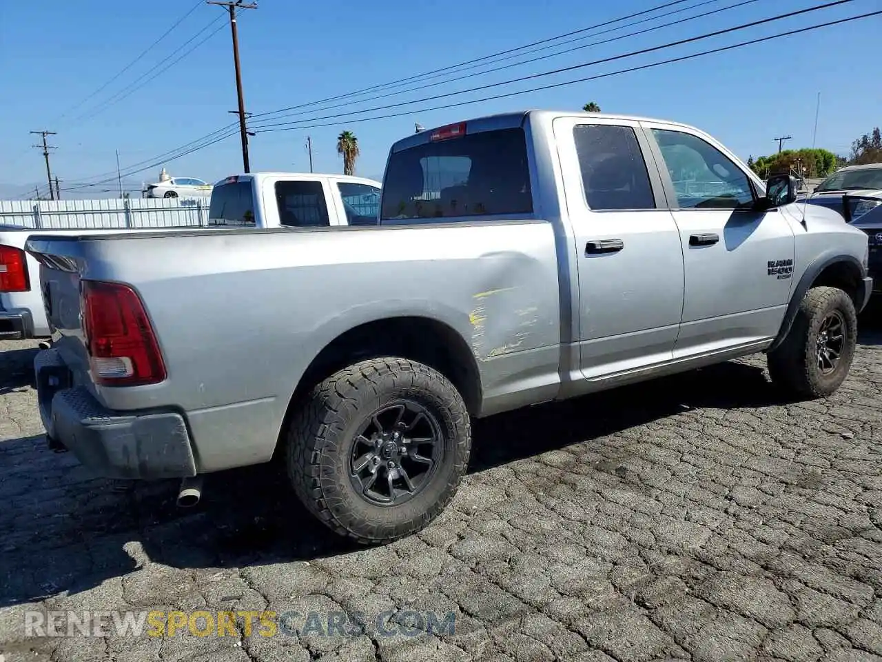3 Photograph of a damaged car 1C6RR6GG1MS594098 RAM 1500 2021