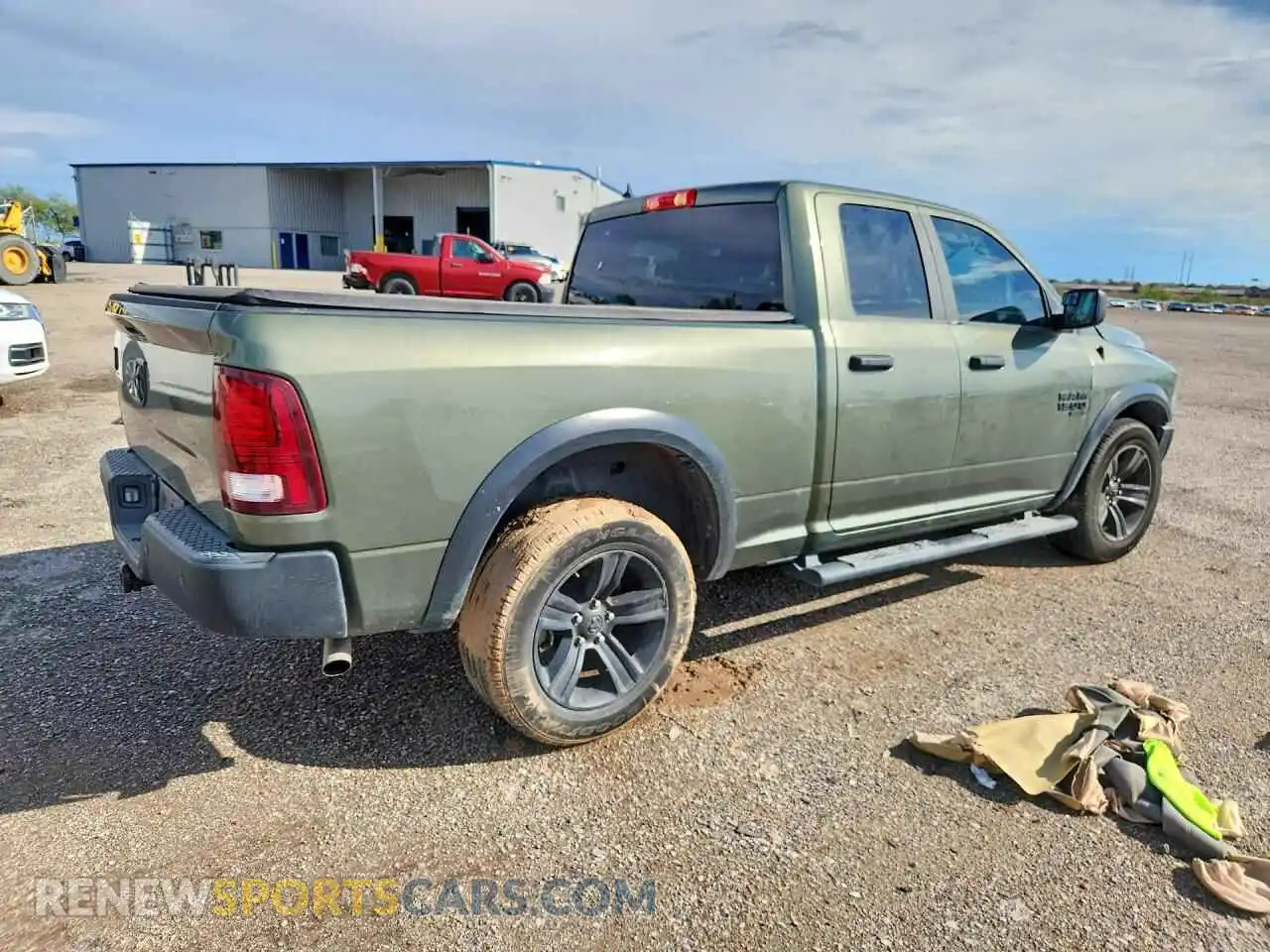 3 Photograph of a damaged car 1C6RR6GG2MS586401 RAM 1500 2021