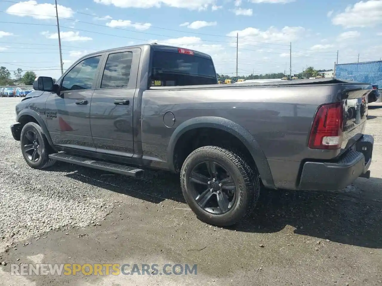 2 Photograph of a damaged car 1C6RR6GGXMS597050 RAM 1500 2021