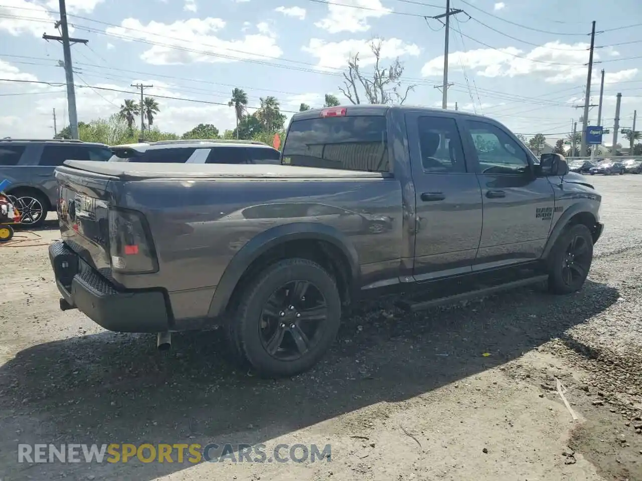 3 Photograph of a damaged car 1C6RR6GGXMS597050 RAM 1500 2021