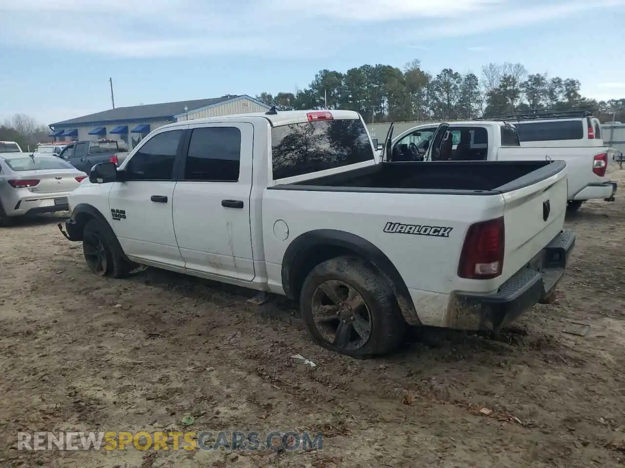 2 Photograph of a damaged car 1C6RR6LG3MS502981 RAM 1500 2021