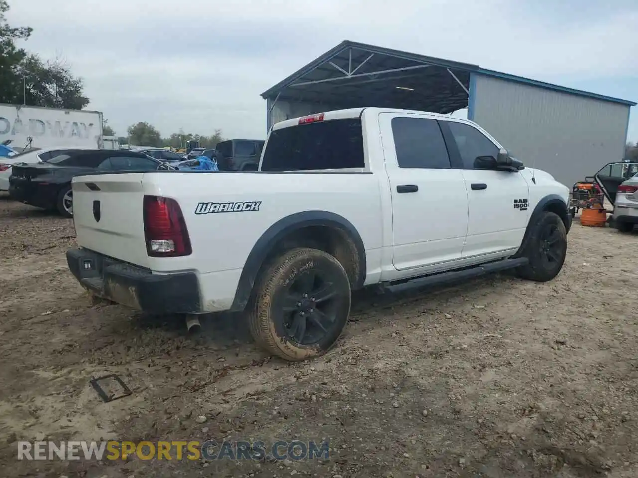 3 Photograph of a damaged car 1C6RR6LG3MS502981 RAM 1500 2021