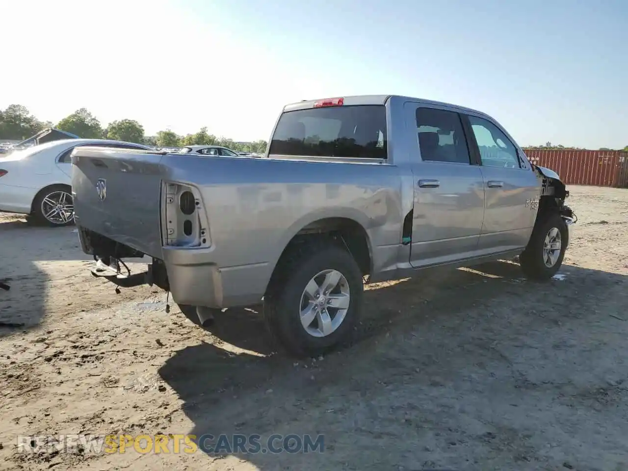 3 Photograph of a damaged car 1C6RR6LGXMS531748 RAM 1500 2021