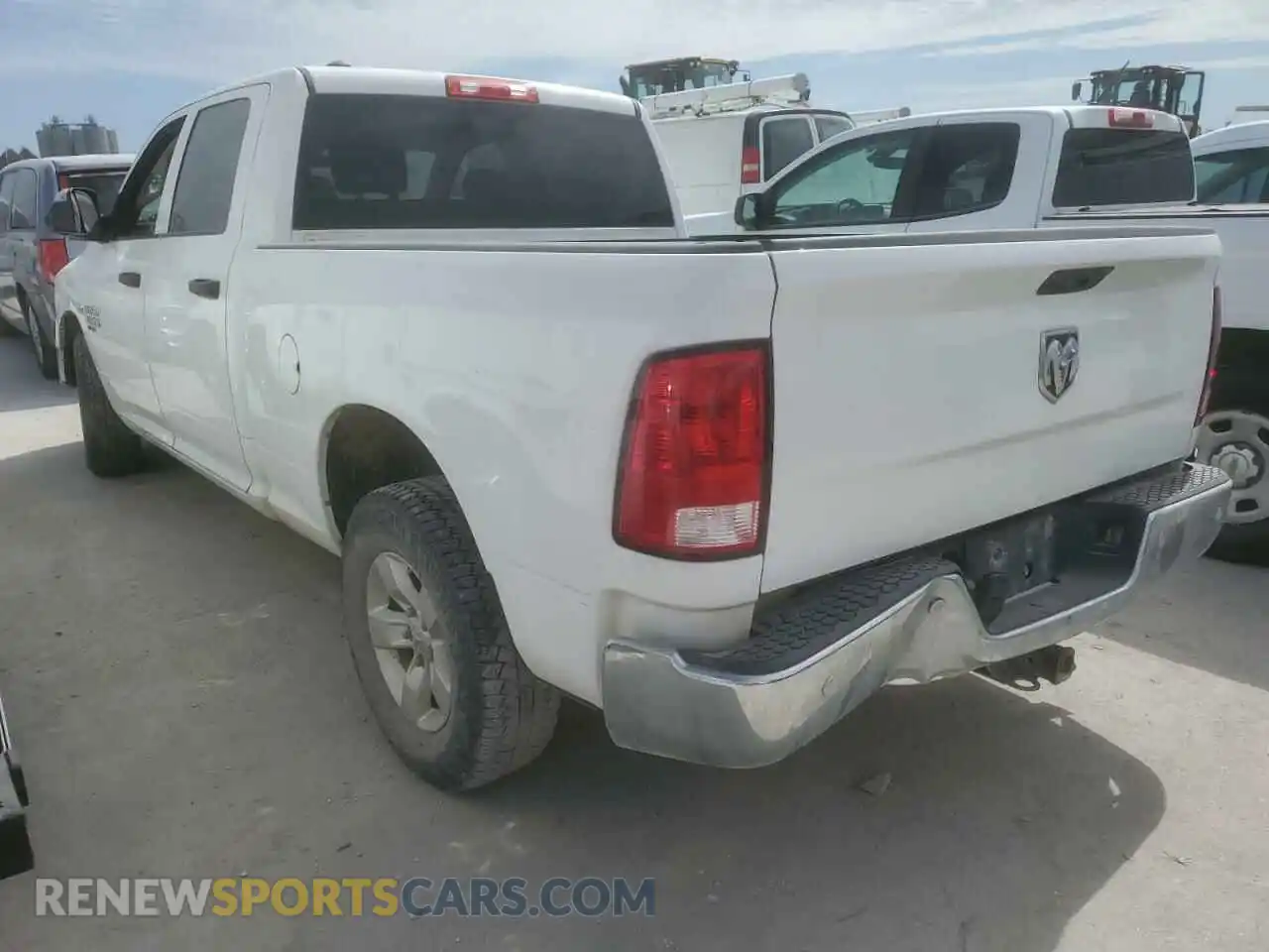 2 Photograph of a damaged car 1C6RR6ST4MS524597 RAM 1500 2021