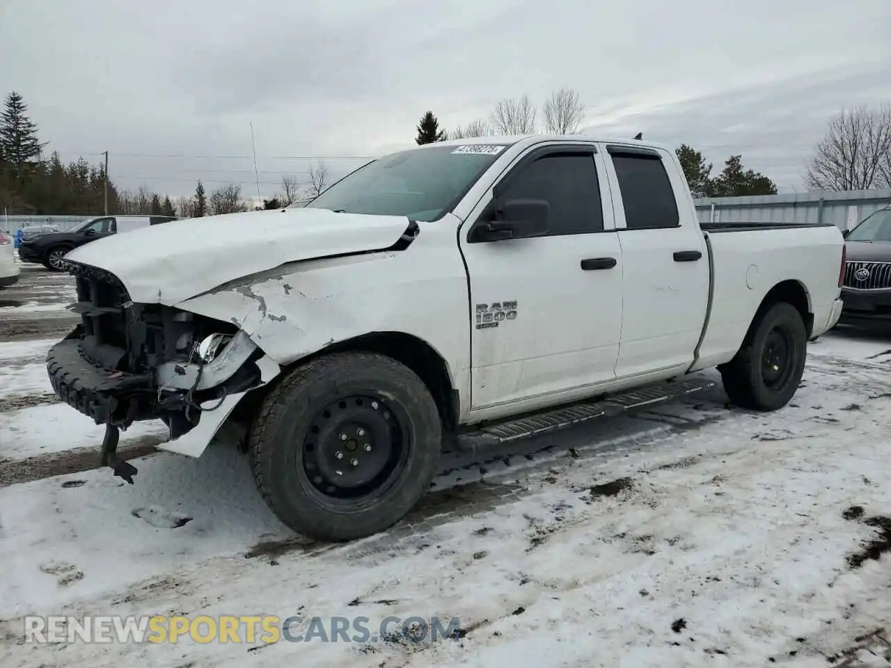 1 Photograph of a damaged car 1C6RR7FG2MS549632 RAM 1500 2021