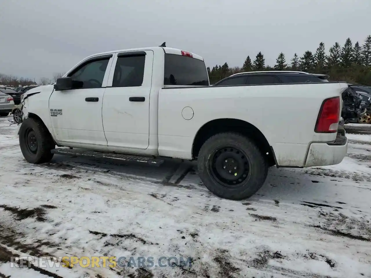 2 Photograph of a damaged car 1C6RR7FG2MS549632 RAM 1500 2021